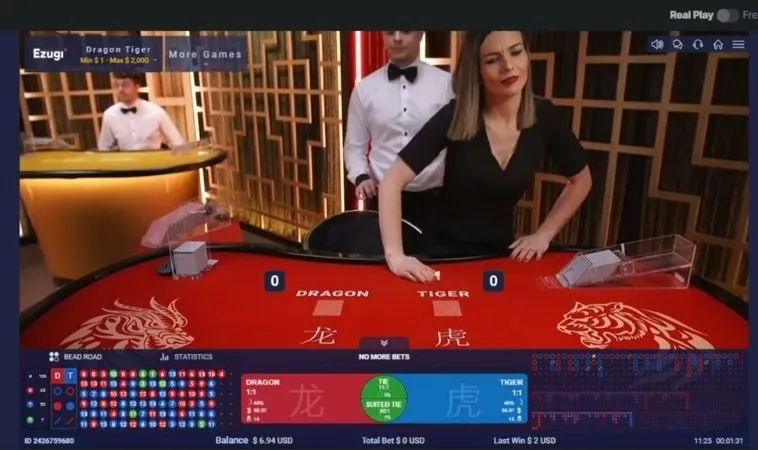 Bí Quyết Chinh Phục Dragon Tiger Tại 888B: Hành Trang Cho Tân Thủ 2 Các cửa cược trong game bài Dragon Tiger tại 888B